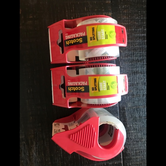 16 lemon 13x10 poly mailers & 3 pack shipping tape - Picture 2 of 8